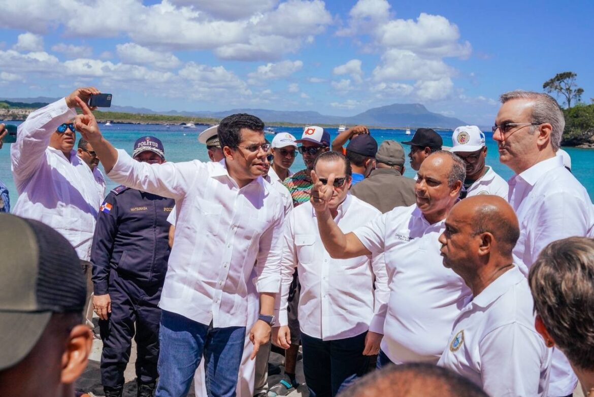 David Collado y Luis Abinader