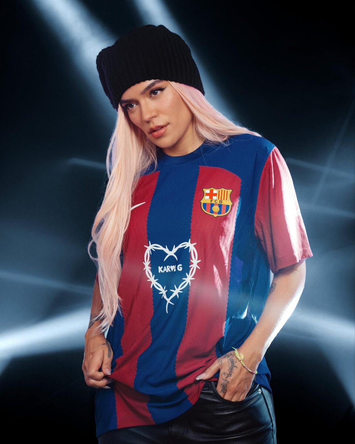 Barcelona lucirá a Karol G en su camiseta en el clásico de España ante Real Madrid