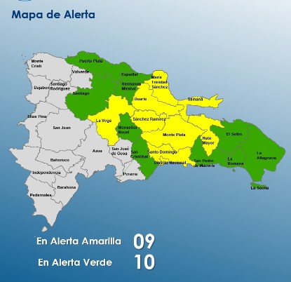 Vaguada continuará generando aguaceros y tormentas eléctricas