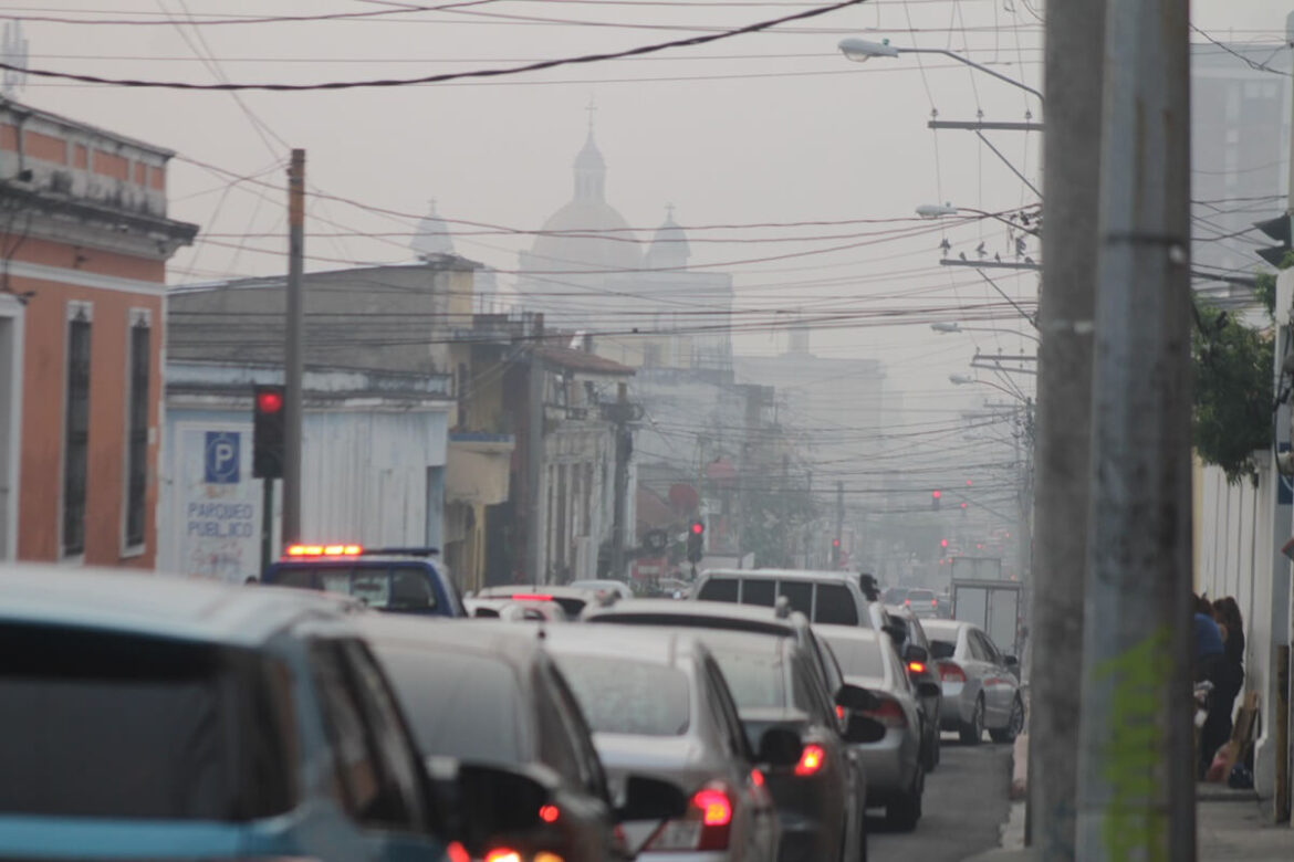 Estiman extremadamente mala calidad del aire en ciudad de Guatemala