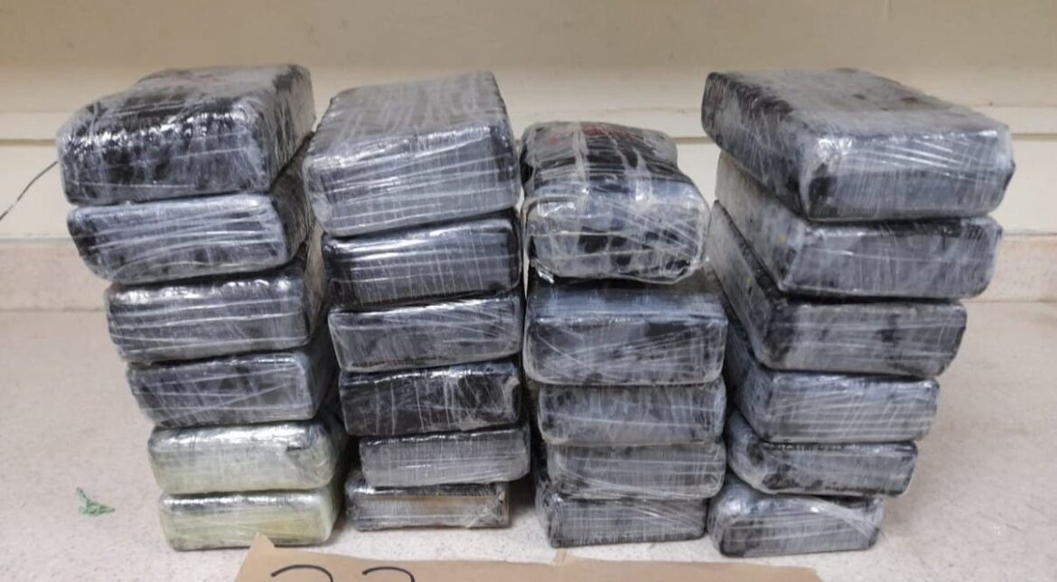DNCD impide envió de cocaína hacia Portugal