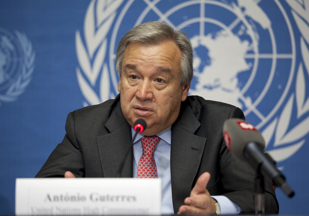 António Guterres António Guterres: “en el ciberespacio nadie está seguro hasta que todos lo estén”