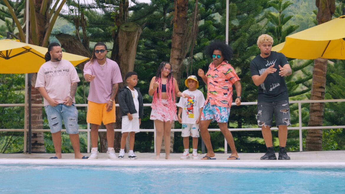 Nfasis, y los hermanos Angi y Angel Fire conquistan YouTube con 'La Piscina'
