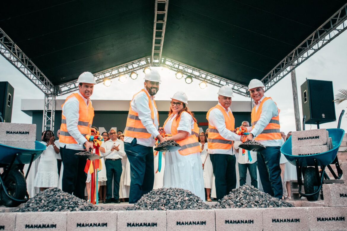 Iglesia Mahanaim inicia construcción de nuevo templo