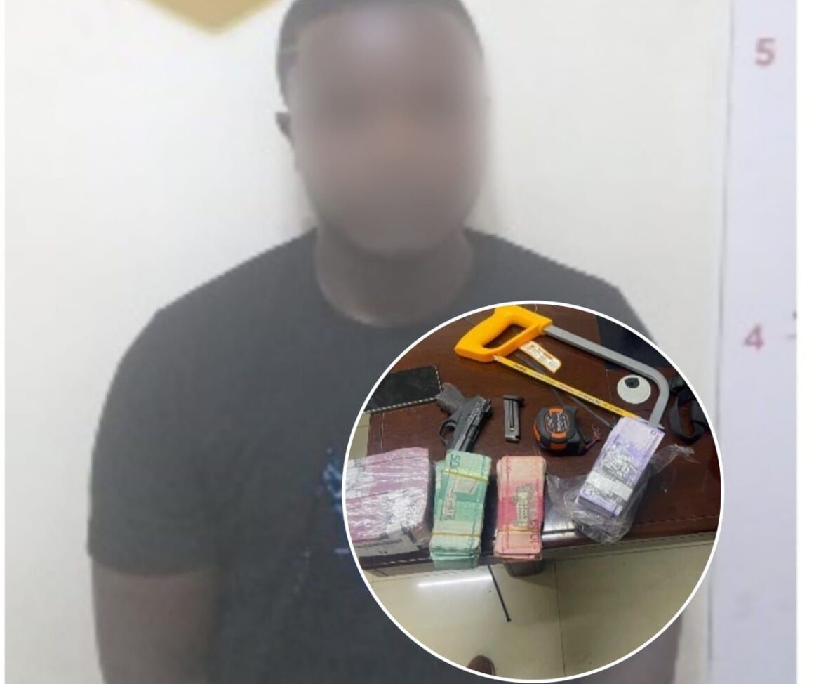 Policía detiene presunto asaltante y recuperan RD$547,000