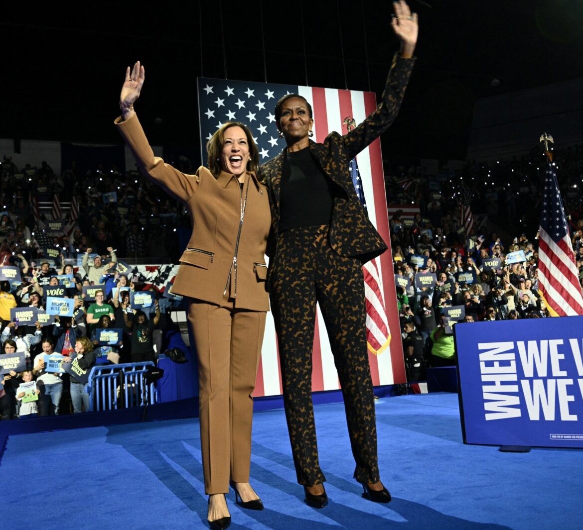 Kamala Harris y Michelle Obama: "Trump es un riesgo"