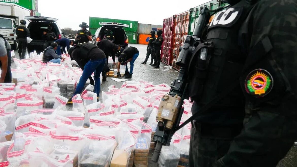 DNCD ocupa más de 2,2 toneladas de cocaína en Caucedo