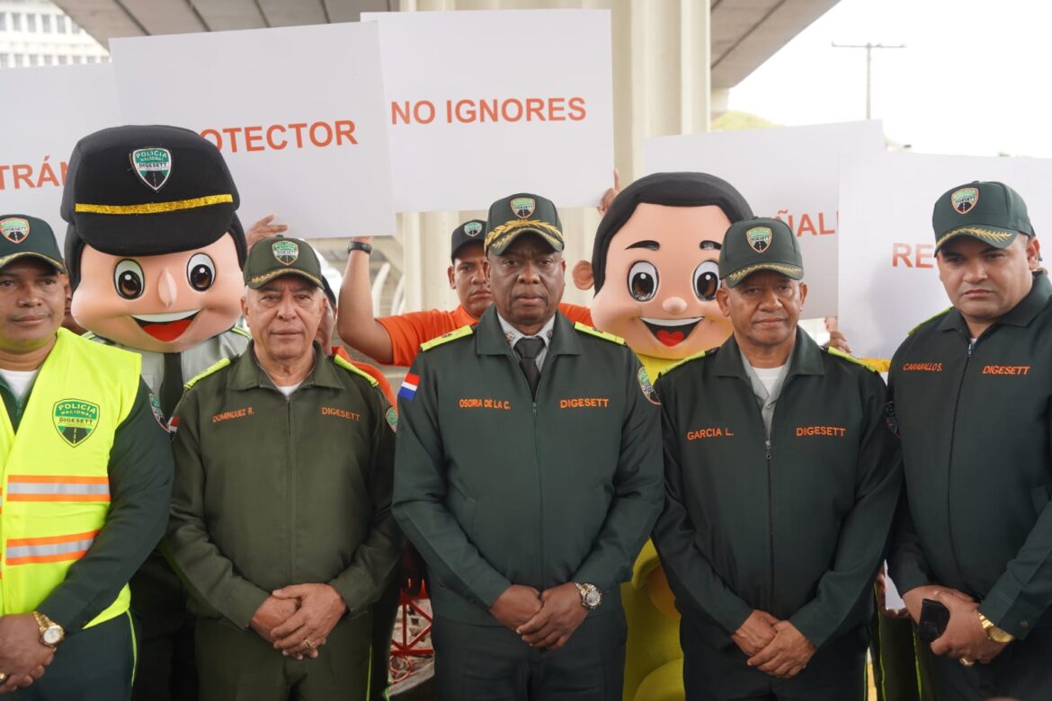 Digesett refuerza seguridad vial en Santiago