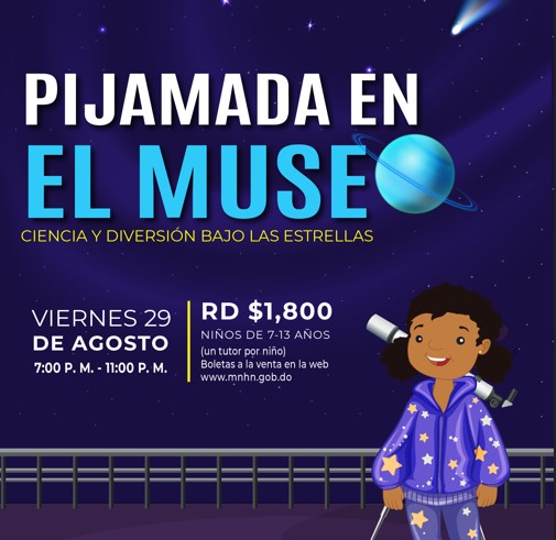 Museo de Historia Natural anuncia segunda edición de la ‘Pijamada en el Museo’