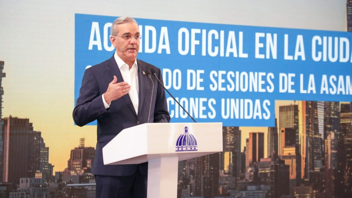 Abinader cumple amplia agenda en la ONU y se reunirá con líderes mundiales y empresarios