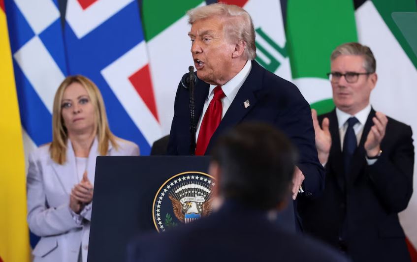 Trump encabezó firma del acuerdo para poner fin a guerra en Gaza - Por ...