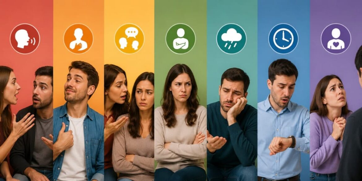 Persona reflexionando sobre hábitos sociales que incomodan a otros