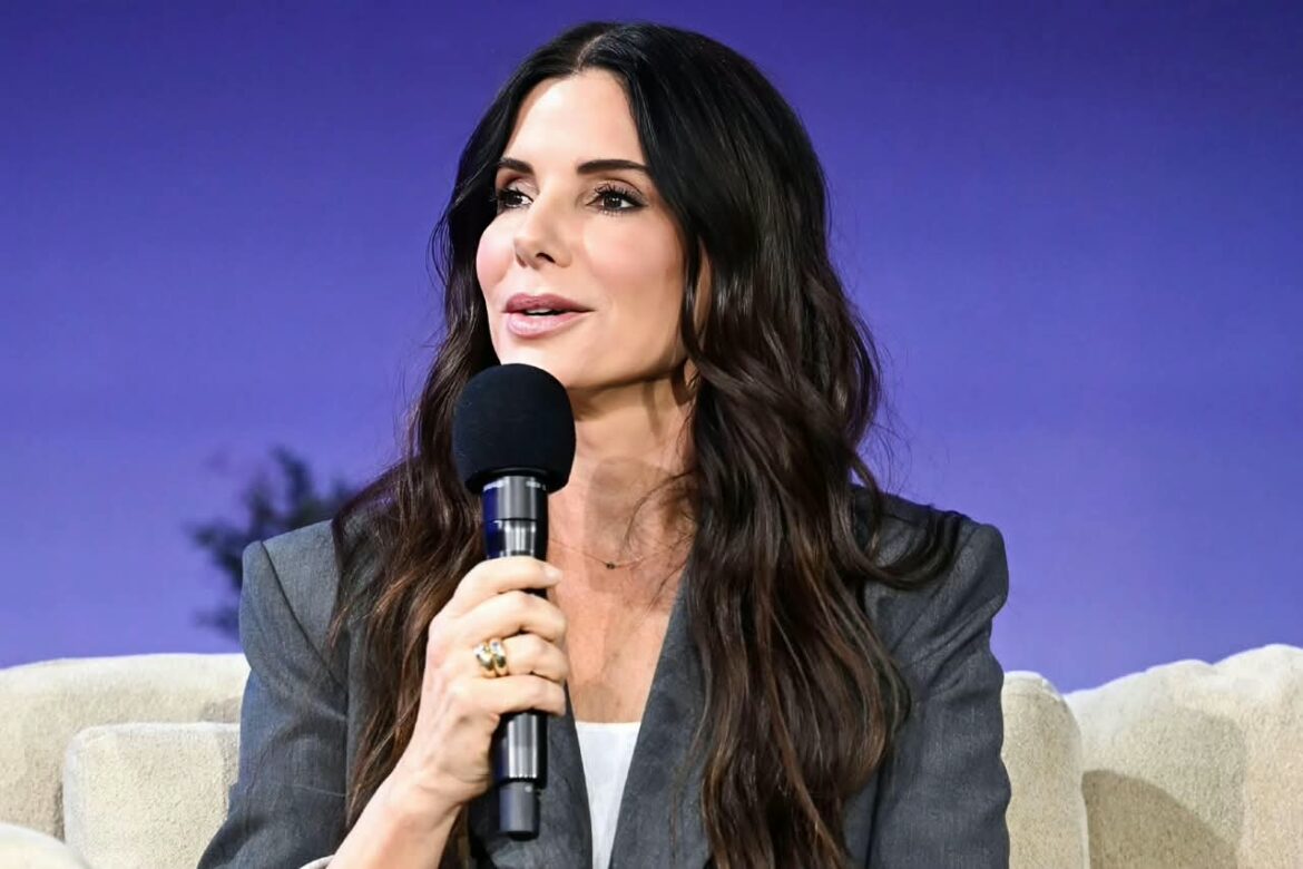 Sandra Bullock durante la filmación de Gravedad en entorno espacial